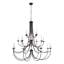 Estelle 48" W 20-Light Metal Candle Style Tiered Chandelier-784005716