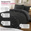 NZ Geometric Duvet Cover Set with Pillowcases-138862104-138862101