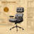 Schaffer Office Chair, Ergonomic Big And Tall Computer Desk Chairs, Executive Chair With Adjustable High Back, Lumbar Support Swivel Pc Chair With Rocking Function-741326799