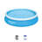 Bestway Fast Set Round Inflatable Outdoor Above Ground Swimming Pool Set-95385702-95385703