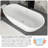 59.06 '' x 28.74 '' Soaking Plastic / Acrylic Bathtub