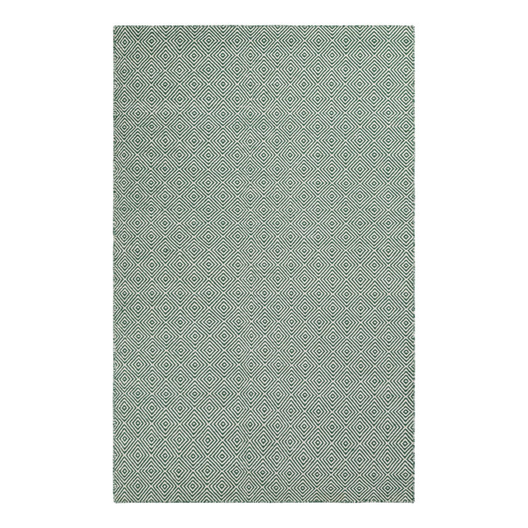 Traetyn Flatweave Wool Geometric Indoor Rug