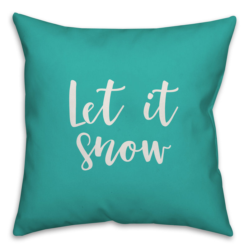 Throw Pillow, Teal, Throw Pillow