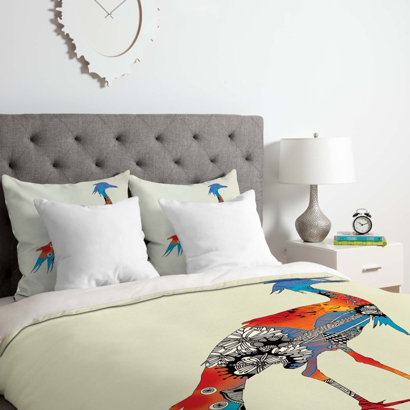 Iveta Abolina Polyester Duvet Cover, Queen Duvet Cover + 2 Standard Shams