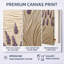 Lavande chuchotements de Provence - ensemble d'art mural encadré lavande de 3-129075888-129075892