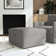 Flex 31" Wide Square Storage Ottoman
