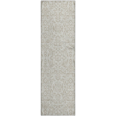 Premium Machine Washable Prisco Ivory Rug