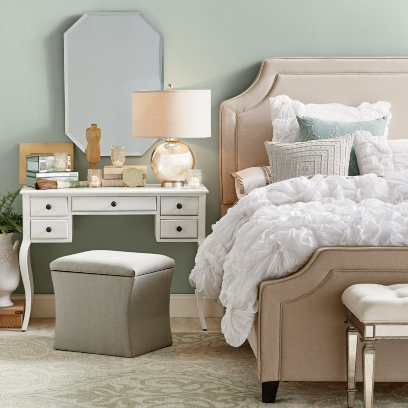 Ensemble d'édredon Day Dream Rizzy Home, Blanc, Édredon très grand et 2 taies décoratives