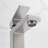 Modern Brushed Nickel Bathroom Faucet, Lead-Free Stainless Steel Single-Handle Vanity Faucet With Water-Saving Aerator-122722951