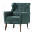 Chenille vert noirâtre sélectionné