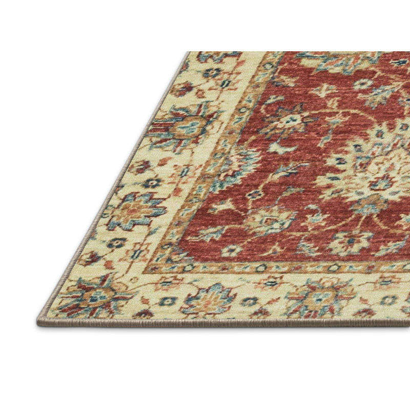 Tapis abstrait multicolore Abdalkhalq, Rectangle de 5 pi x 8 pi