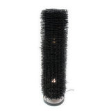 Luke 40'' Black Column Floor Lamp
