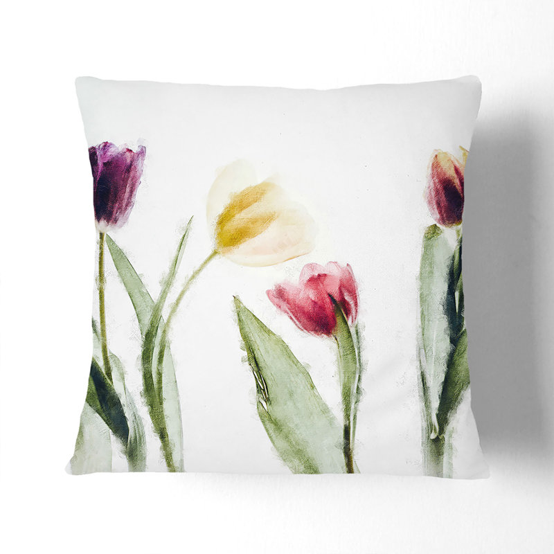 Square Throw Cushion, 40cm H x 40cm W x 15cm D, Black
