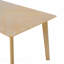 Ensemble de salle à manger rustique 5 pièces pour 5 personnes: table rectangulaire en bois et 4 chaises rembourrées, pour 4 personnes-1350133670
