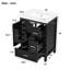Meuble-lavabo moderne de 24 po avec lavabo en céramique, porte à fermeture en douceur, tablette de porte à double couche et 3 tiroirs-1014779898