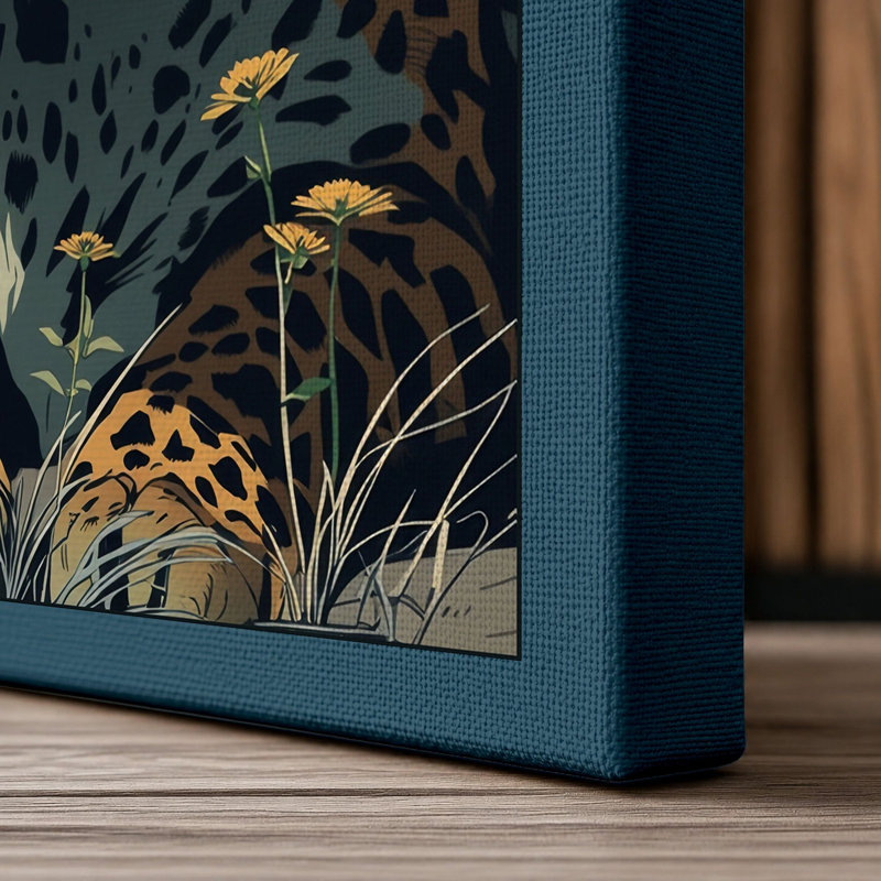Print, 18x12 - 45.7 x 30.5 cm, Teal Border