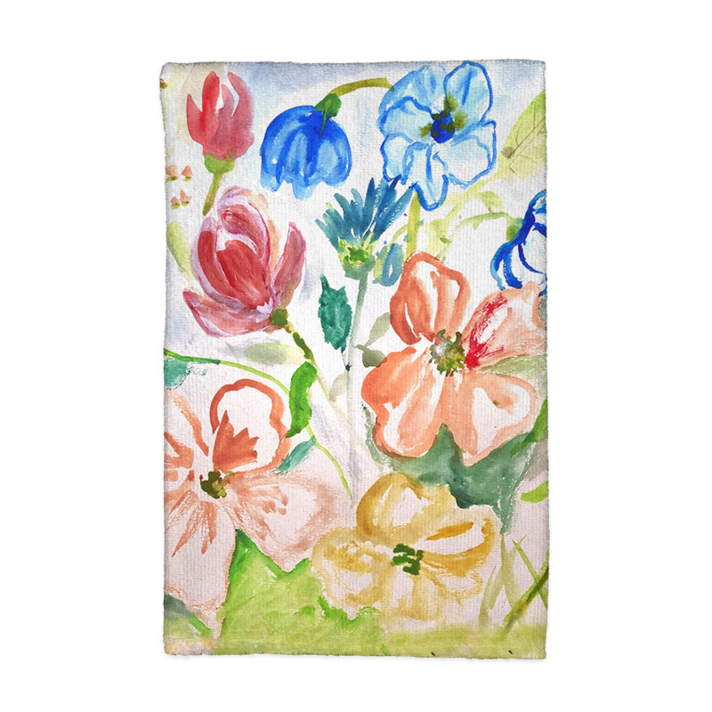 Serviette de cuisine Fleurs colorées
