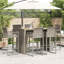 Ebern Designs Bar Set with Wicker/Rattan Frame