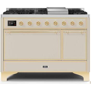 Café™ 48 Smart Dual-Fuel Commercial-Style Range with 6 Burners and Griddle  (Natural Gas)