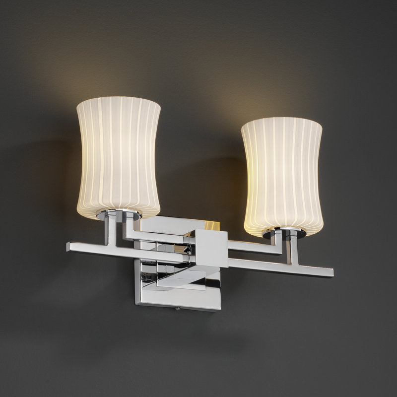 Arfaan 2 - Light Vanity Light, Ribbon, Nickel