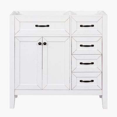 36" Single Bathroom Vanity Base Only