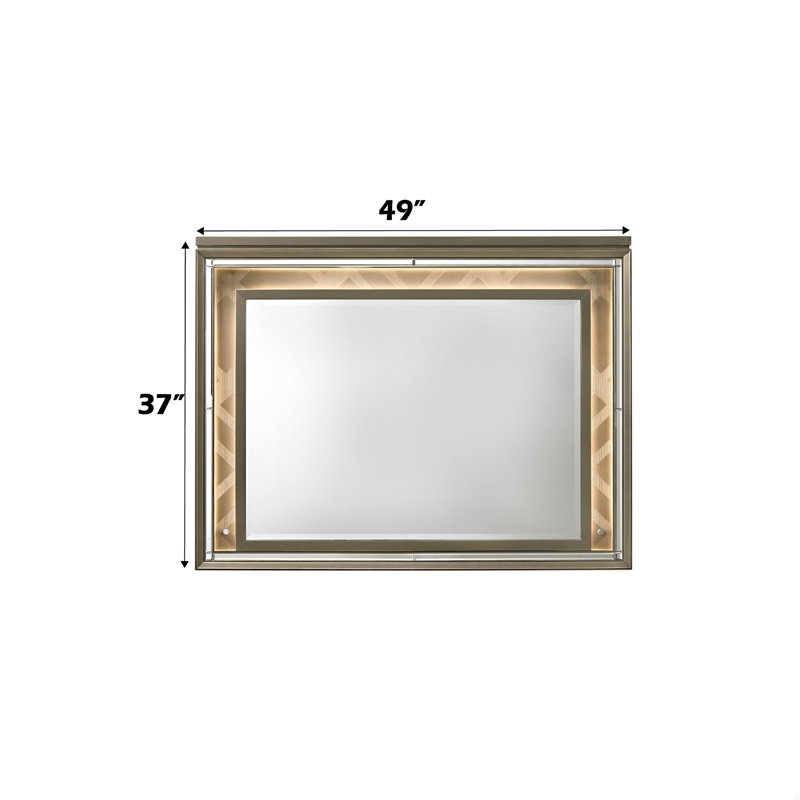 Miroir rectangulaire