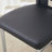 Modern Faux Leather Upholstered Dining Chair with Curved Metal Legs & Cut-out Back (Set of 4)-1465480556-1465480562-1462453797