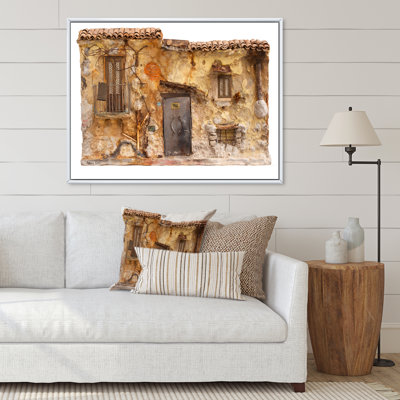 «Sketch Of Old Europe Street III», reproduction d'art sur toile pour enfants