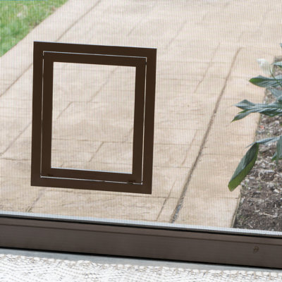 PetSafe NEVER RUST Pet Screen Door, Large