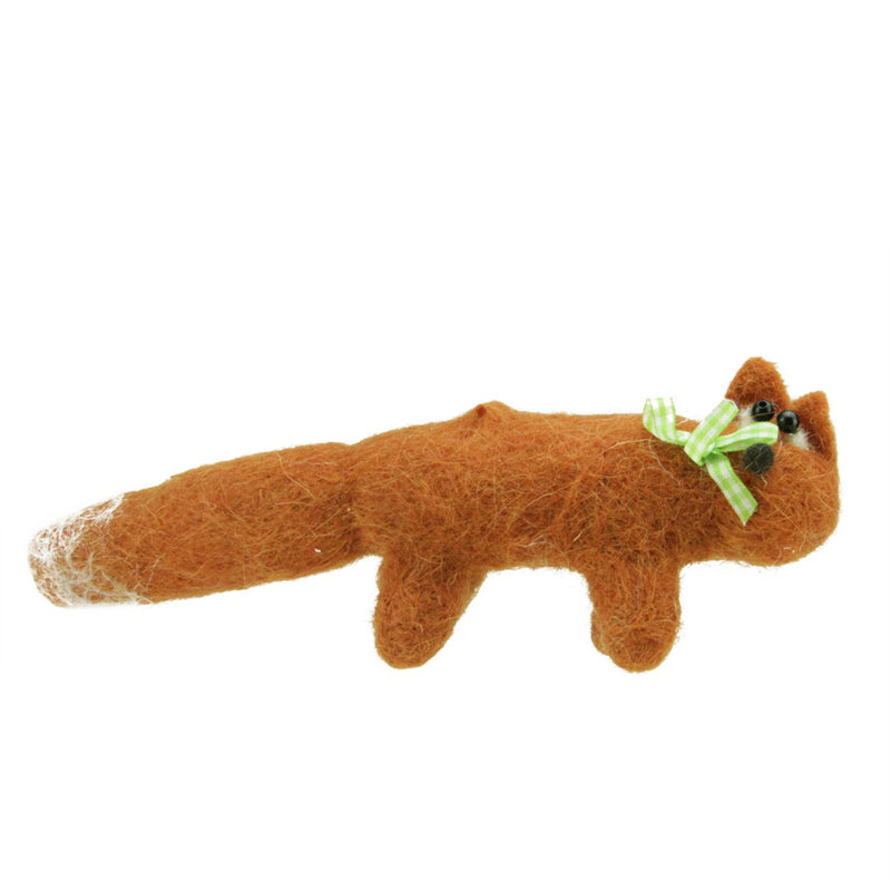 3.5'' Wood Animals Hanging Figurine Ornament