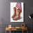 Cowboy Boots I -Gallery Wrapped Cavas
