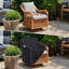 Paquet de 2 housses de chaise de patio imperméables et imperméables-772708968