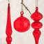Ornement Moroah - 3 en rouge-89276445
