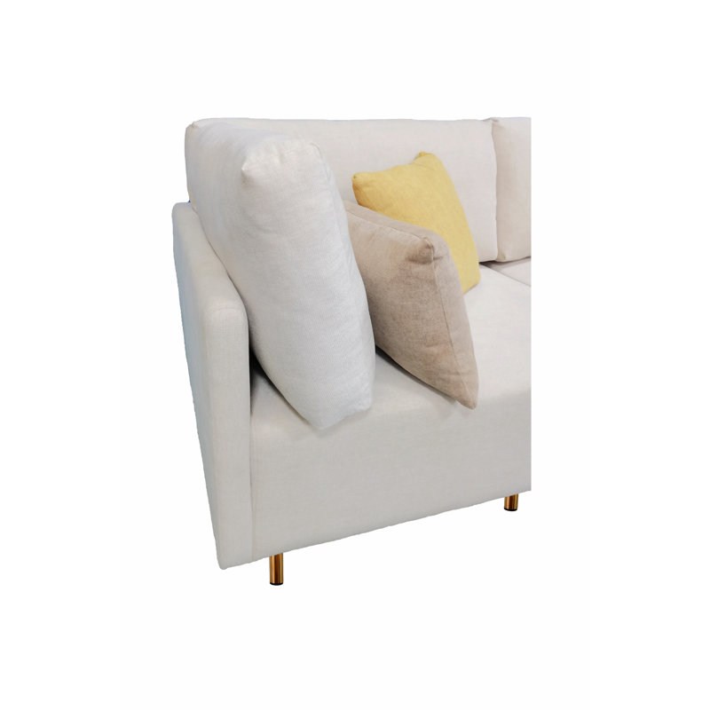 Quadell Upholstered Sectional Reversible
