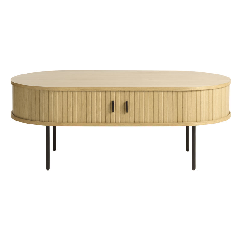 Table basse Iris, Chêne naturel
