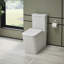 Cuvette de toilette allongée avec siège Eurocube®