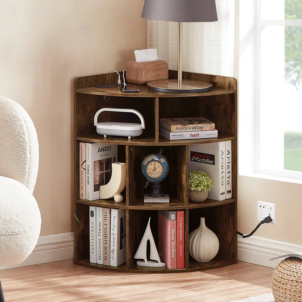 https://assets.wfcdn.com/im/13721574/compr-r85/2655/265517671/anastasaos-292-h-x-197-w-wooden-corner-bookcase-corner-storage-cabinet-with-usb-ports-and-outlets.jpg