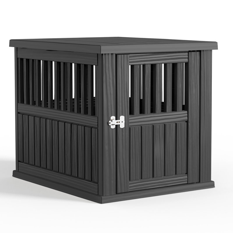 Large Breeds Dog Cage, Black
