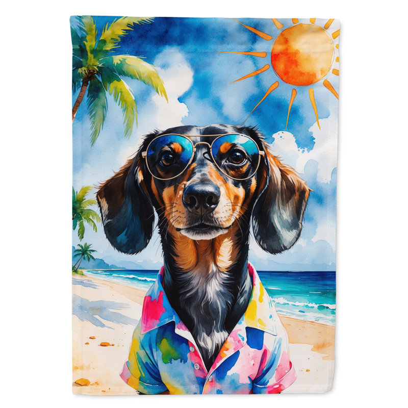 Drapeau de la maison esquimau américain, Dachshund