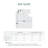 Lacoste Westover Gray Twin Cotton Modal Blend 2-Piece Quilt Set-120775884-120775886
