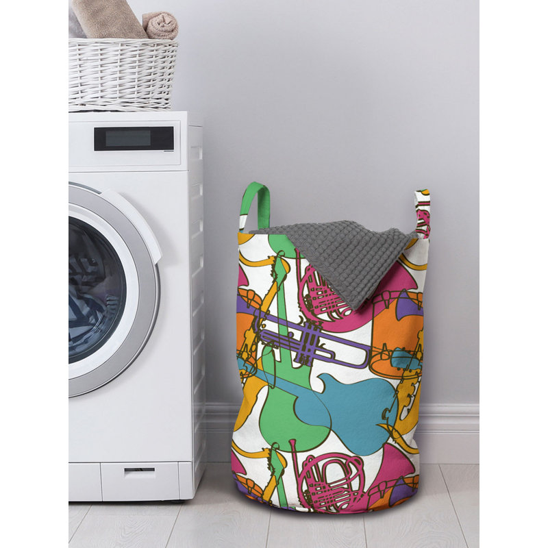 Fabric Laundry Bag with Handles