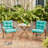 Outdoor 4'' Seat / Back Cushion-1023375332