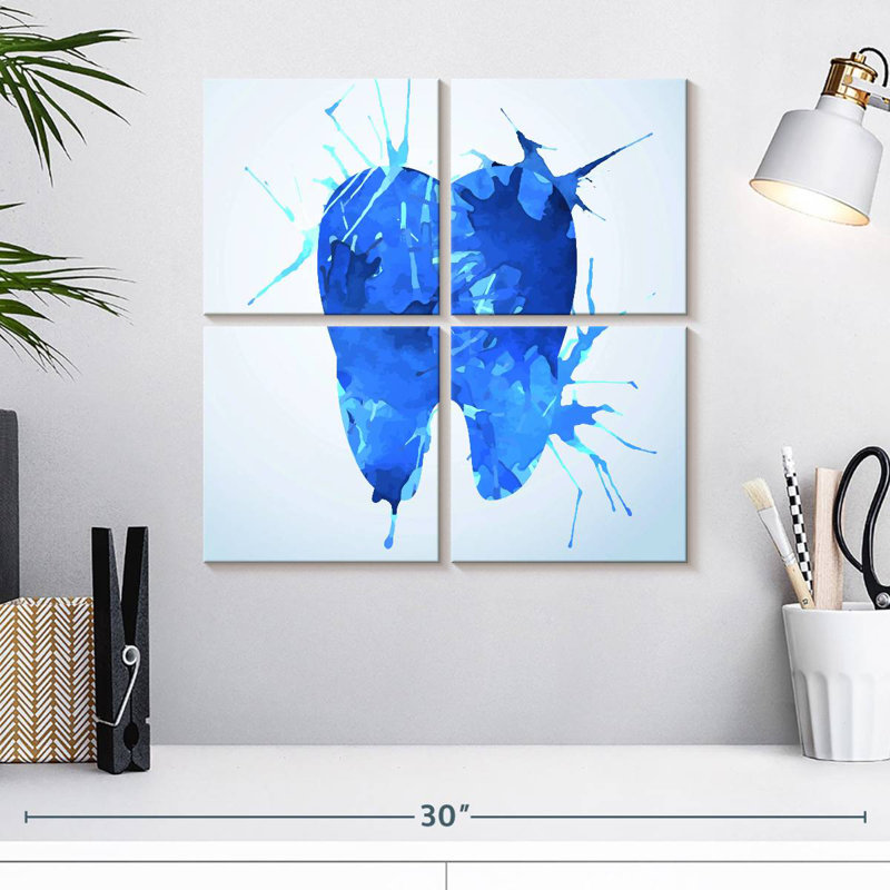 Peinture Alcaraz Tooth, H 18 po x l 18 po