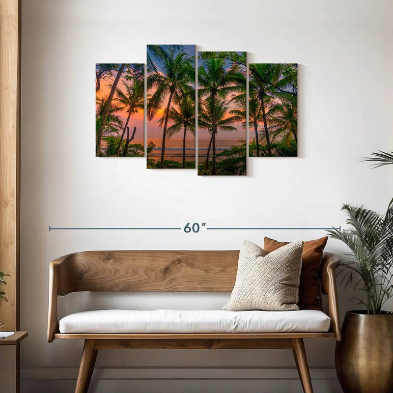 Gillard Corcovado coucher de soleil Gillard, H 27 po x l 43 po