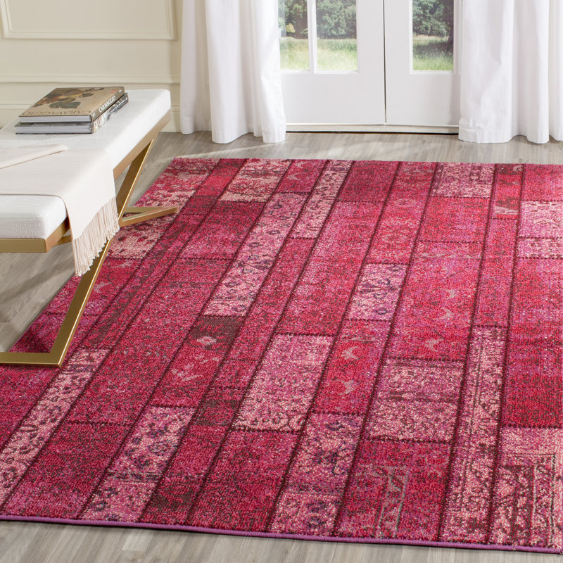 Mckinney Geometric Hand Woven Area Rug, Rectangle 155 x 231 cm