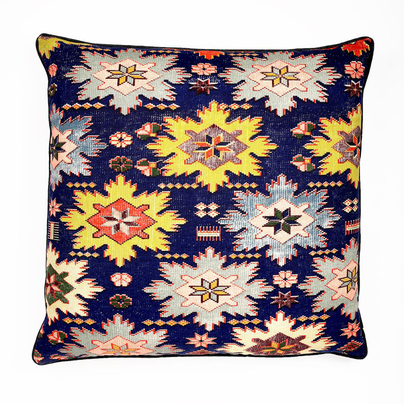 Coussin Muskoka Ikat, Polyester/ Bourre en polyester