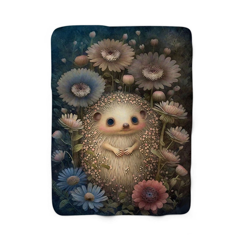 Couverture Soft Hedgehog, L 60 po x l 50 po