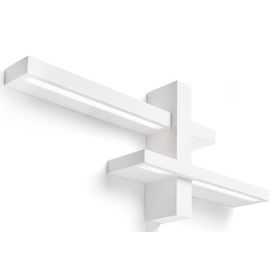 Fierro Gypsum LED Flush Mounted Sconce