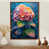 Brown Floater Framed