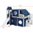 Full Size Loft Bed With Tower-683273061